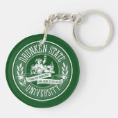 Porte-clés Université de l'État d'Ivresse (Dos)