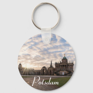 Porte-clés Université de Potsdam au coucher du soleil en Alle