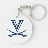 Porte-clés Université de Virginie Sabre (Dos)