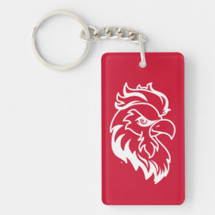 Porte-clés Université d'État de Jacksonville Gamecocks Red ga