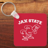 Porte-clés Université d'État de Jacksonville JAX State Gameco (Recto)