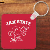 Porte-clés Université d'État de Jacksonville JAX State Gameco (Verso)