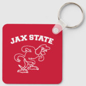 Porte-clés Université d'État de Jacksonville JAX State Gameco (Dos)
