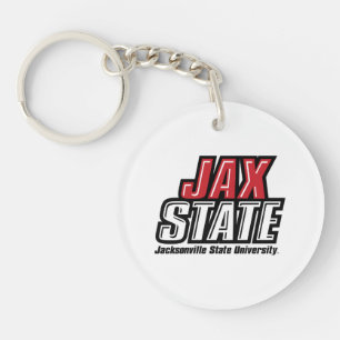 Porte-clés Université d'État de Jacksonville JAX STATE Logo