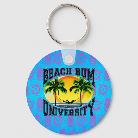 Porte-clés Université sans valeur de plage (Recto)