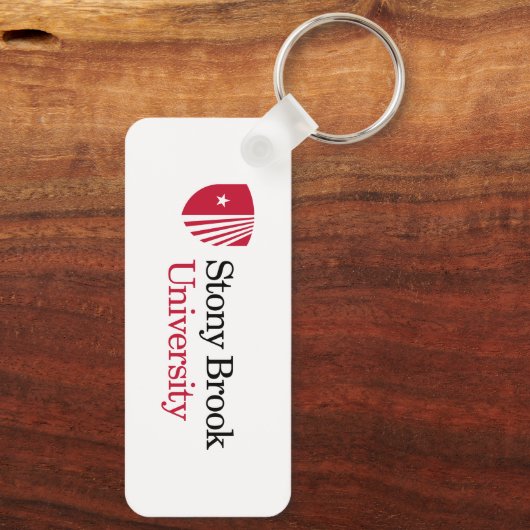 Porte-clés Université Stony Brook | Mot-symbole (Verso)