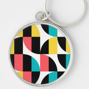 Porte-clés Urban, trendy, colorful, modern graphic pattern