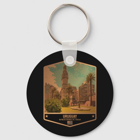 Porte-clés Uruguay (Recto)