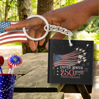 Porte-clés US 250 Years Anniversary We the People Liberty