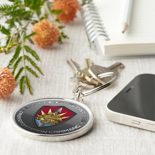Porte-clés US Transportation Command (Côté)