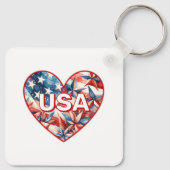 PORTE-CLÉS USA (Dos)