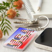 PORTE-CLÉS USA (Devant droit)