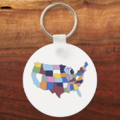 PORTE-CLÉS USA (Recto)