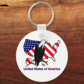 PORTE-CLÉS USA (Recto)