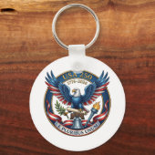 Porte-clés USA 250 Eagle commémorative (Recto)