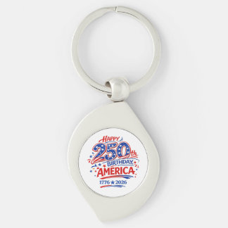 Porte-clés USA America 250th Anniversary Patriotic
