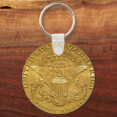 Porte-clés USA Double Eagle Liberty Head Gold Coin 20 $ (Recto)