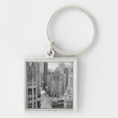 Porte-clés USA, IL, Chicago, Loop de l'hôtel (Devant)