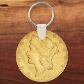 Porte-clés USA Liberty Head Gold Coin $20 1904 (Recto)