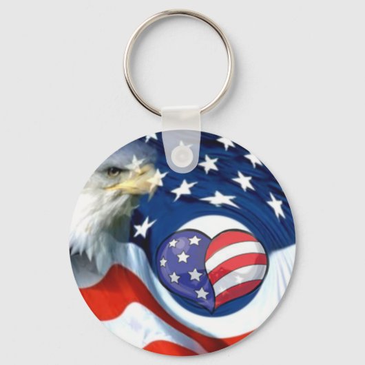 Porte-clés USA Lover_ (Recto)