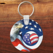 Porte-clés USA Lover_ (Recto)
