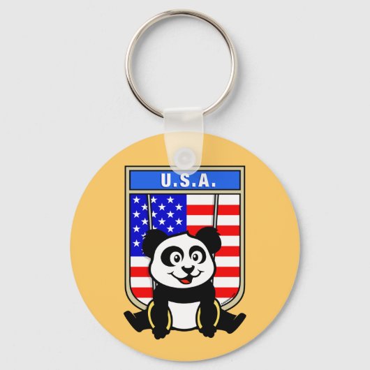 Porte-clés USA Rings Panda (Recto)