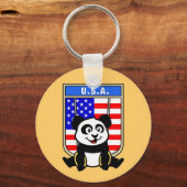 Porte-clés USA Rings Panda (Recto)