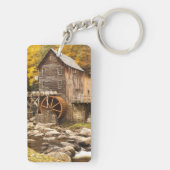 Porte-clés USA, Virginie-Occidentale, Clifftop. État de Babco (Dos)