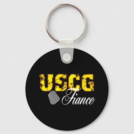 Porte-clés USCG Fiance (Recto)