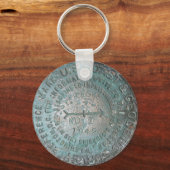 Porte-clés USGS Benchmark, St. Regis Mountain Geodetic Survey (Verso)