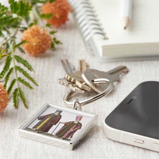 Porte-clés Usher principal du harem, capitaine du harem Ushe (Côté)