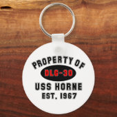 Porte-clés USS Horne DLG-30 (Recto)