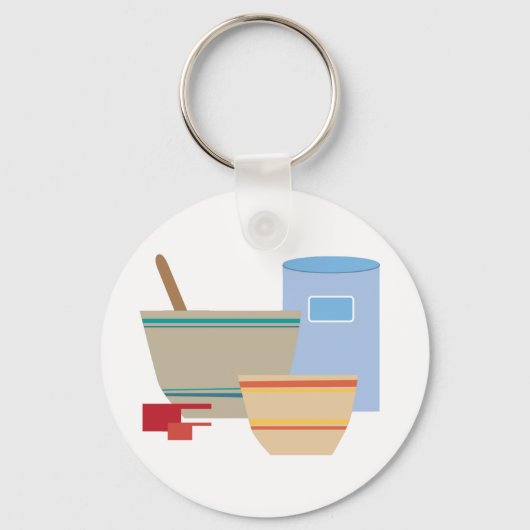 Porte-clés Ustensiles de cuisine (Recto)