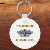 Porte-clés Utah Beach 6e June 1944 (Recto)