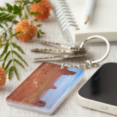 Porte-clés Utah. Frontière de l'Arizona, Nation Navajo, Monum (Devant droit)