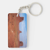 Porte-clés Utah. Frontière de l'Arizona, Nation Navajo, Monum (Dos)