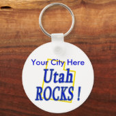 Porte-clés Utah Rocks ! (Recto)