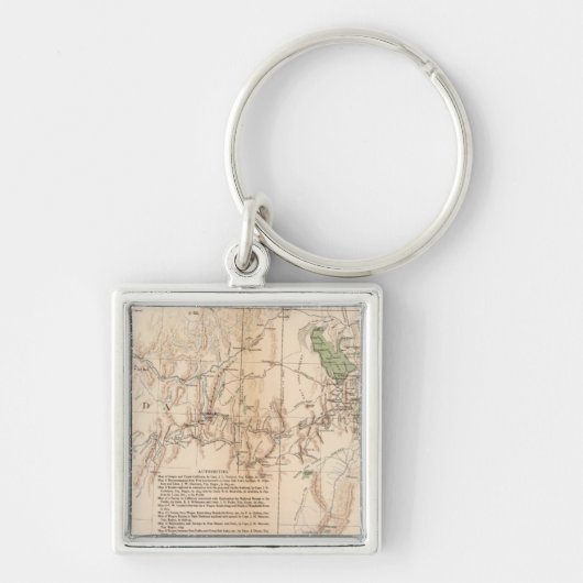 Porte-clés Utah Terr & Mil Dept (Devant)