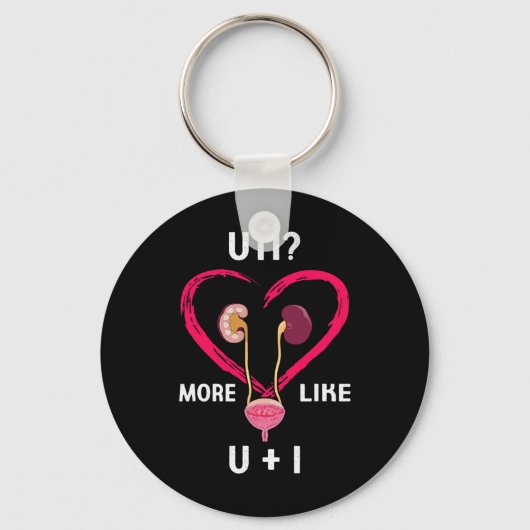 Porte-clés Uti Plus Comme U Plus I Kidney Fun (Recto)