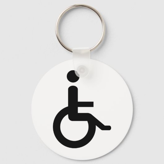Porte-clés utilisateur de fauteuil roulant (Recto)