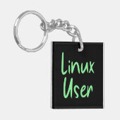 Porte-clés Utilisateur Linux (Devant gauche)