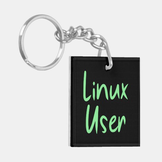Porte-clés Utilisateur Linux (Devant gauche)