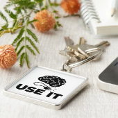 Porte-clés Utiliser - Conception du cerveau (Côté)