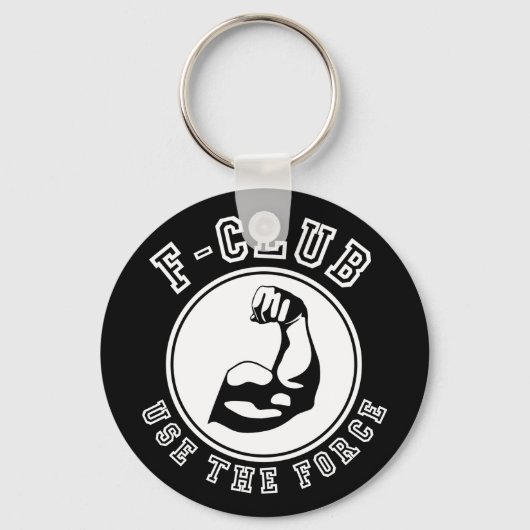 Porte-clés Utiliser la force (Recto)