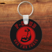 Porte-clés Utiliser la force (Recto)