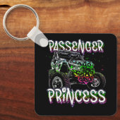 Porte-clés Utv Passenger Princess Amateurs Utv Sxs Riding (Recto)