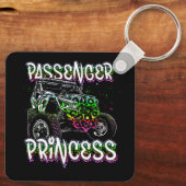 Porte-clés Utv Passenger Princess Amateurs Utv Sxs Riding (Verso)