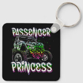 Porte-clés Utv Passenger Princess Amateurs Utv Sxs Riding (Dos)