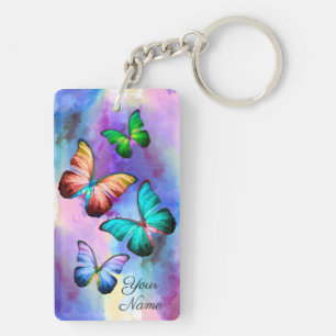 Porte-clés Utvärderingsmeddelande för et ningsfrisk Blommigt