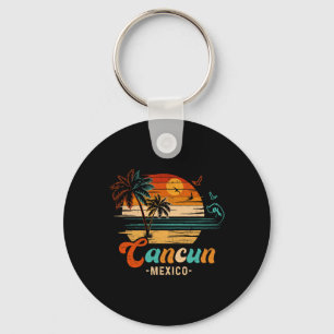 Porte-clés Vacances à Cancun au Mexique 2025 Groupe de famill
